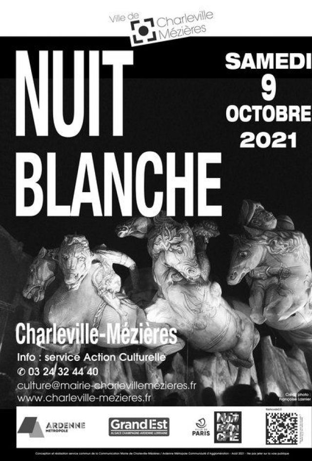 Nuit Blanche 2021 à Charleville-Mézières